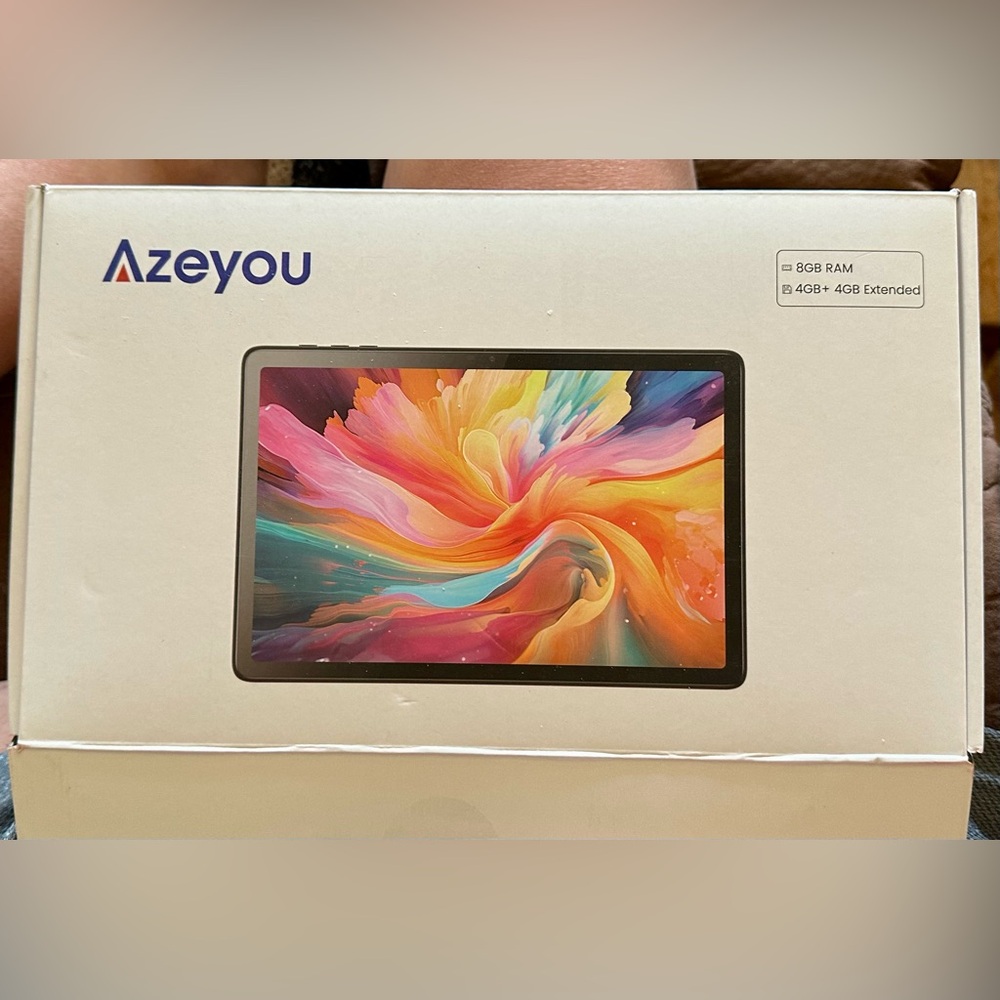 Azeyou 10” Tablet with 128gb - Black